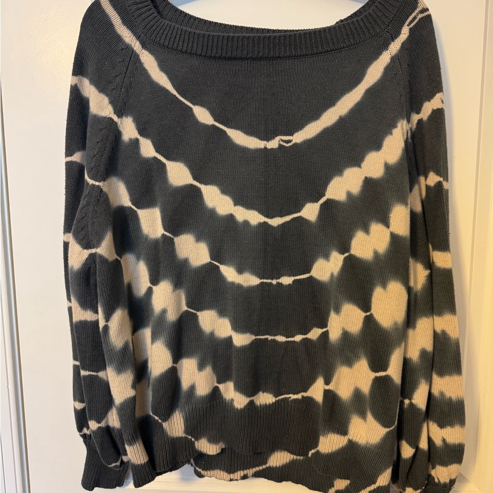 Umgee Charcoal Knit Sweater